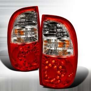  2005 2006 Toyota Tundra Led Tail Lights Red (Access Cab 
