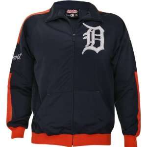  Detroit Tigers Old English D Tricot Track Jacket 