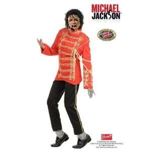  Micheal Jackson Military Red jacket  Medium: Toys & Games