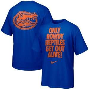   Florida Gators Campus Roar T shirt   Royal Blue
