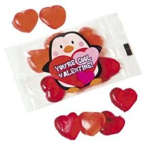 Valentine Penguin Gummy Fun Packs   Candy & Novelty Candy  