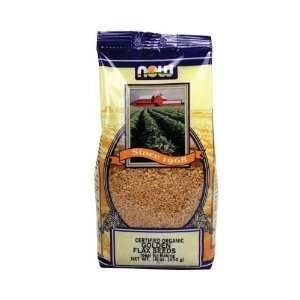  Now Foods Golden Flax Seeds Organic, 1 Pound: Health 