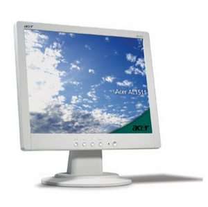 Acer AL 1511 15 LCD Monitor   White  