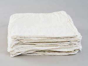 2000 INDUSTRIAL SHOP RAGS / CLEANING TOWELS WHITE  