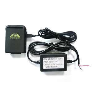 Hot GPS Tracker 12V 24V Hard wired Car Charger for TK102B  