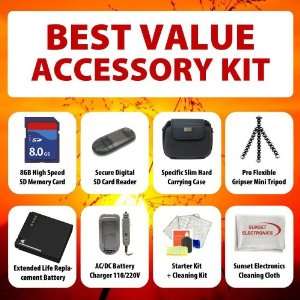  Best Value Accessory Kit Package For Panasonic DMC LX5 