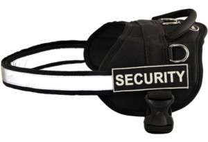 Dog Harness w/ Security Velcro Patch Label Tag Stickers  