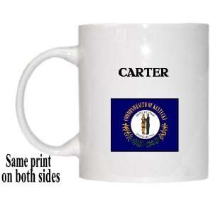  US State Flag   CARTER, Kentucky (KY) Mug 
