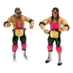  WWE Classic Series  The Hart Foundation 2 Pack of 