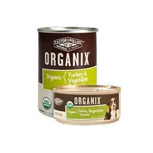 Organix Canine Organic Turkey and Vegetable Formula Canned Dog Food 24 