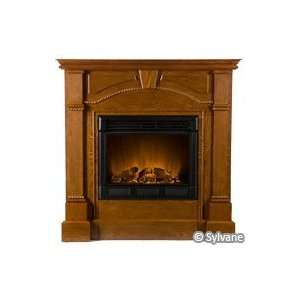 Heritage Classic Mahogany Electric Fireplace  Southern Enterprises 