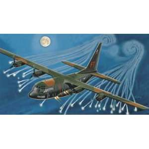   144 AC 130A Azrael Angel/Death (Plastic Model Airplane): Toys & Games