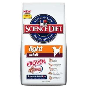  Science Diet Light Adult Dog Food, 20 Lb 
