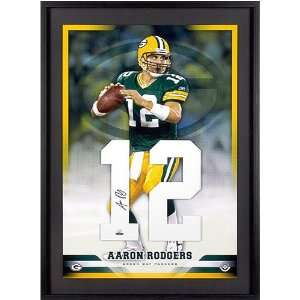  Aaron Rodgers Green Bay Packers Autographed Jersey Numbers 