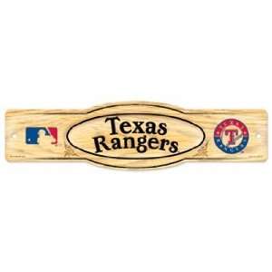  MLB Texas Rangers Sign   Bat Style