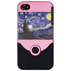   or 4S Slider Case Pink Van Gogh Starry Night HD: Everything Else