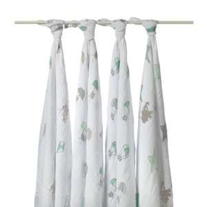  Aden and Anais   Muslin Swaddle 4 Pack   Up Up and Away 