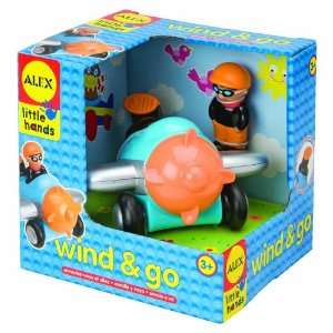  Alex Little Hands Wind and Go Plane Toys & Games