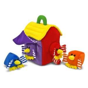 Bird House Shape Sorter: Toys & Games