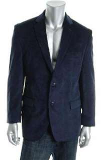 Calvin Klein NEW Mens Blue Corduroy Sports Coat Blazer 42R  