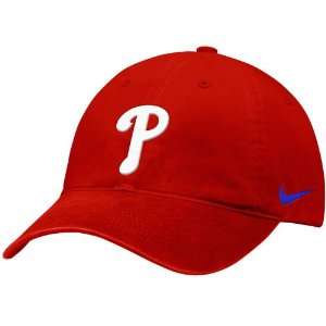 Nike Philadelphia Phillies Red Campus Hat:  Sports 