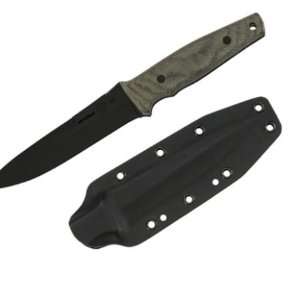 Meyerco Knives 3214 Bob Terzuola Black Standard Edge Military Fixed 