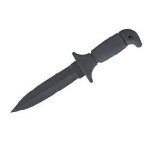 : Meyerco Knives 3726 Black Finish Double Edge Daggar Military Knife 