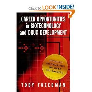  Career Opportunities in Biotechnology and Drug Development 