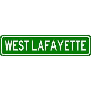  WEST LAFAYETTE City Limit Sign   High Quality Aluminum 