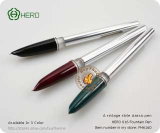 HERO Fountain Pen    616 Doctor / Jumbo    # PH616D