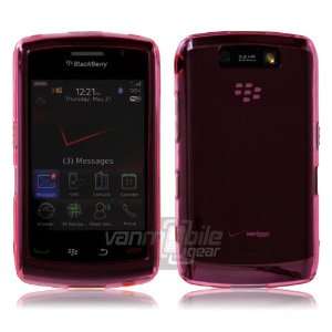   Pink Hard Gel Skin Case for BlackBerry Storm 2 9550: Everything Else