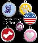 pet tag engraved dog cat i d tags red dingo