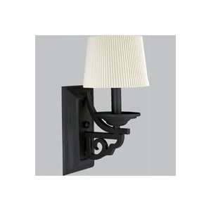  Meeting Street Forged Black One Light Wall Lamp: Home 