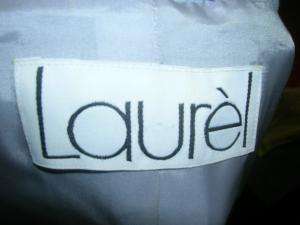LAUREL by ESCADA gray/blue skirt suit 38/8 LOVE IT  