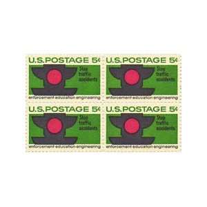 Traffic Signal Set of 4 X 5 Cent Us Postage Stamps Scot #1272a