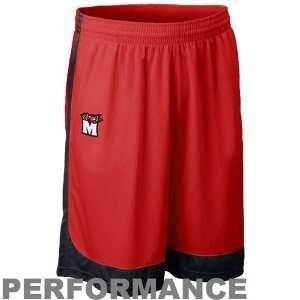  Nike Maryland Terrapins Red Dri FIT Performance Training 