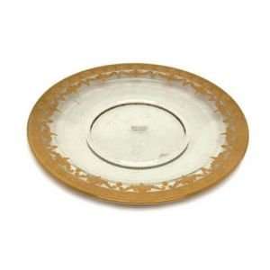  Arte Italica Vetro Gold Dessert Plate Dinnerware: Home 
