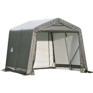  ShelterLogic 72803 Grey 10x8x8 Peak Style Shelter 