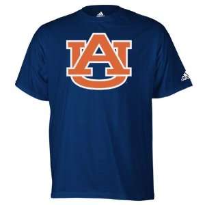  Auburn Tigers Navy adidas Strong Logo T Shirt Sports 