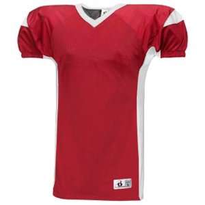  Badger B Dry West Coast Custom Football Jerseys RED/WHITE 