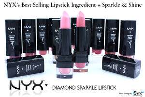 NYX DIAMOND SPARKLE LIPSTICK Pick ANY 3 Colors  
