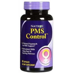  Natrol Womens PMS Control Caps, 60 ct (Quantity of 3 