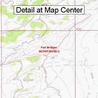   Map   Fort Bridger, Wyoming (Folded/Waterproof): Sports & Outdoors