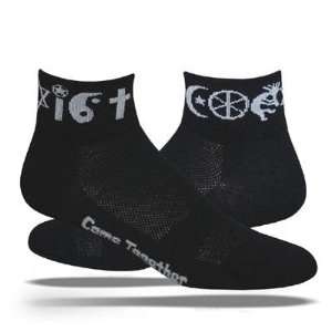  DeFeet AirEator 2.5in Come Together Cycling/Running Socks 