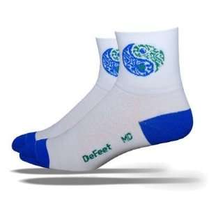  DeFeet AirEator 2.5in Balance Cycling/Running Socks 