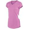 Nike Court Raider Cap Slv Jersey   Womens   Pink / White
