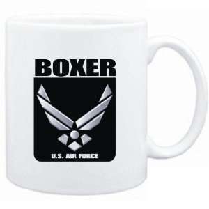    Mug White  Boxer   U.S. AIR FORCE  Sports: Sports & Outdoors
