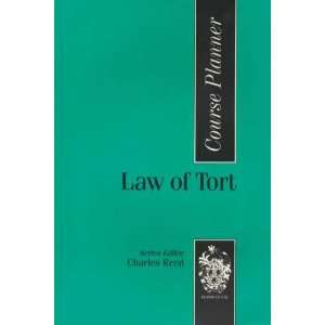  Course Planner. Law Of Tort Charles Reed Books