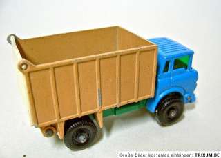 Matchbox RW 26C GMC Tipper Truck pre pro blue & brown  