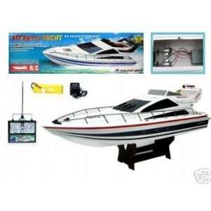  Radio Remote Control Fast racing Boat RC Yacht: Toys 